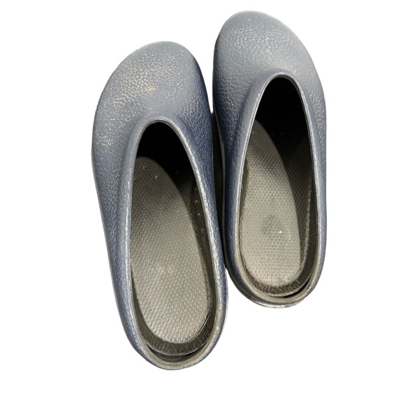 Klogs Navy Slip Resistant Womens Size 9 Slip On Gardening Mules Clogs Slip - Picture 13 of 13